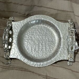 Handcrafted Silver Tray